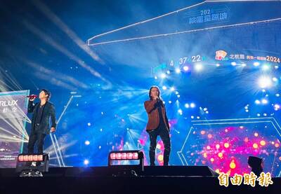 「珊天珊YA」降臨桃園跨年  陳大天幽默吐槽動力火車