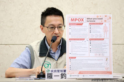 去污名化「猴痘」正式改名「M痘」羅一鈞：2月1日生效