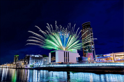 基隆跨年煙火秀 施放360秒迎新年