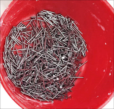 馬路撒2千根鐵釘 預防性收押