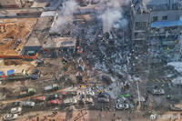 中國河北炸雞店爆炸樓全塌 增至7死27傷