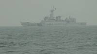 中國4艘海警船再入我金門禁限制水域！海巡艦艇監控、廣播驅離