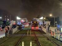 高雄輕軌正常收費後碰上第一個演唱會 週六單日運量破4萬人次