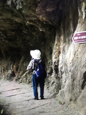 遊砂卡礑步道失蹤    警消公布中國婦人最後身影