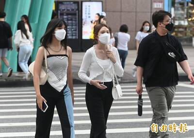 週四溫暖舒適早晚稍涼 中南部留意午後雷雨