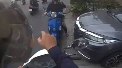 好貴的午餐！通緝犯無照騎車逆向買午餐 吞2罰單送辦GG了