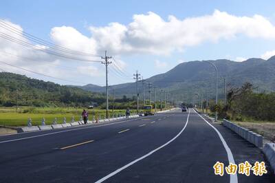 縣道200拓寬228連假前通車 「測速照相」也準備好了