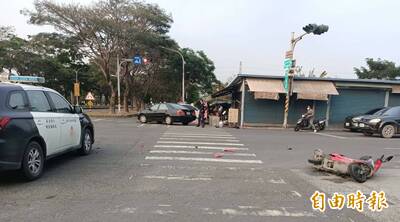 高雄驚傳死亡車禍！機車騎士原意識清楚 送醫赫見氣胸急救不治