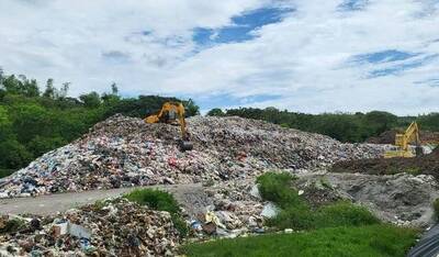 南投垃圾堆置24萬噸 今年已外運焚化逾1.2萬噸