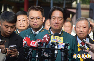 賴清德：侯友宜把「九二共識」和憲法混為一談非常危險