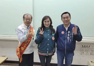 南市立委公辦政見會 林宜瑾與李全教隔空駁火