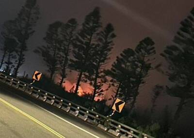 澎湖紅羅垃圾場又失火！寒流來襲竟發爐 傍晚復燃漏夜搶救