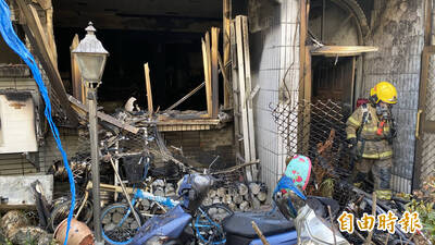 台南透天厝火警2死！塑膠門不耐熱 別躲浴室或廁所