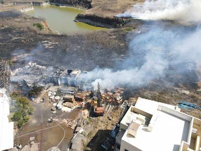 東衛水庫與石泉野草火警疑遭縱火 警方通知嫌疑人到案