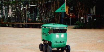 日本Uber Eats推「外送機器人」！3月東京搶先上路