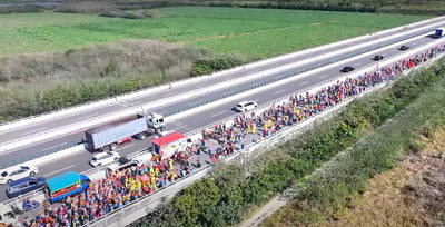 白沙屯媽祖急行軍！上午9點抵彰化縣大城鄉