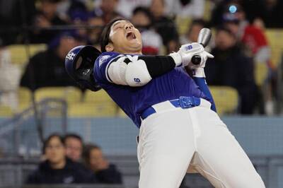 MLB》大谷翔平被頭部近身球招呼後大吼 道奇遭天使完封（影音）