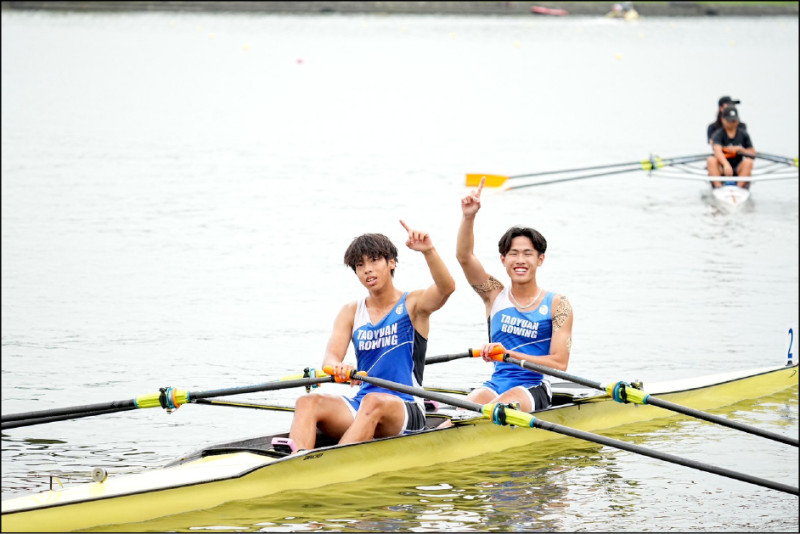 全中運》張雯翔 張易峰 雙槳奪金搶頭香