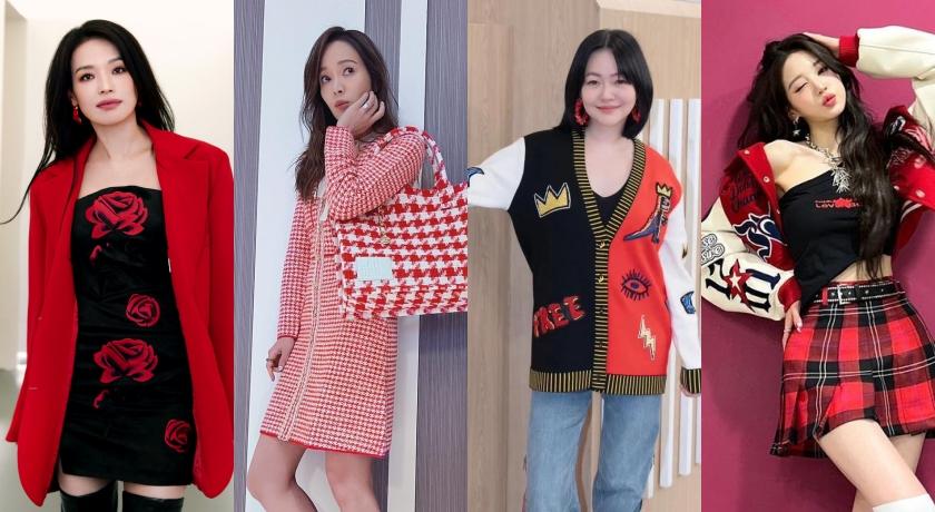 甩開嬸味！舒淇、小S、Jennie的紅色穿搭複製貼上好簡單　拜年喜氣風也能超時髦